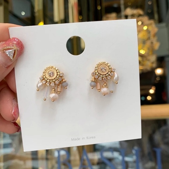 SALE💕 Mini Chandelier Earrings 🌟 - Picture 3 of 6